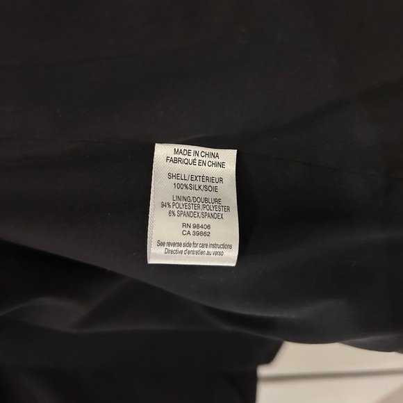 Theory 100% Silk Classic Black Women’s Suit Jacket Blazer - Picture 5 of 5